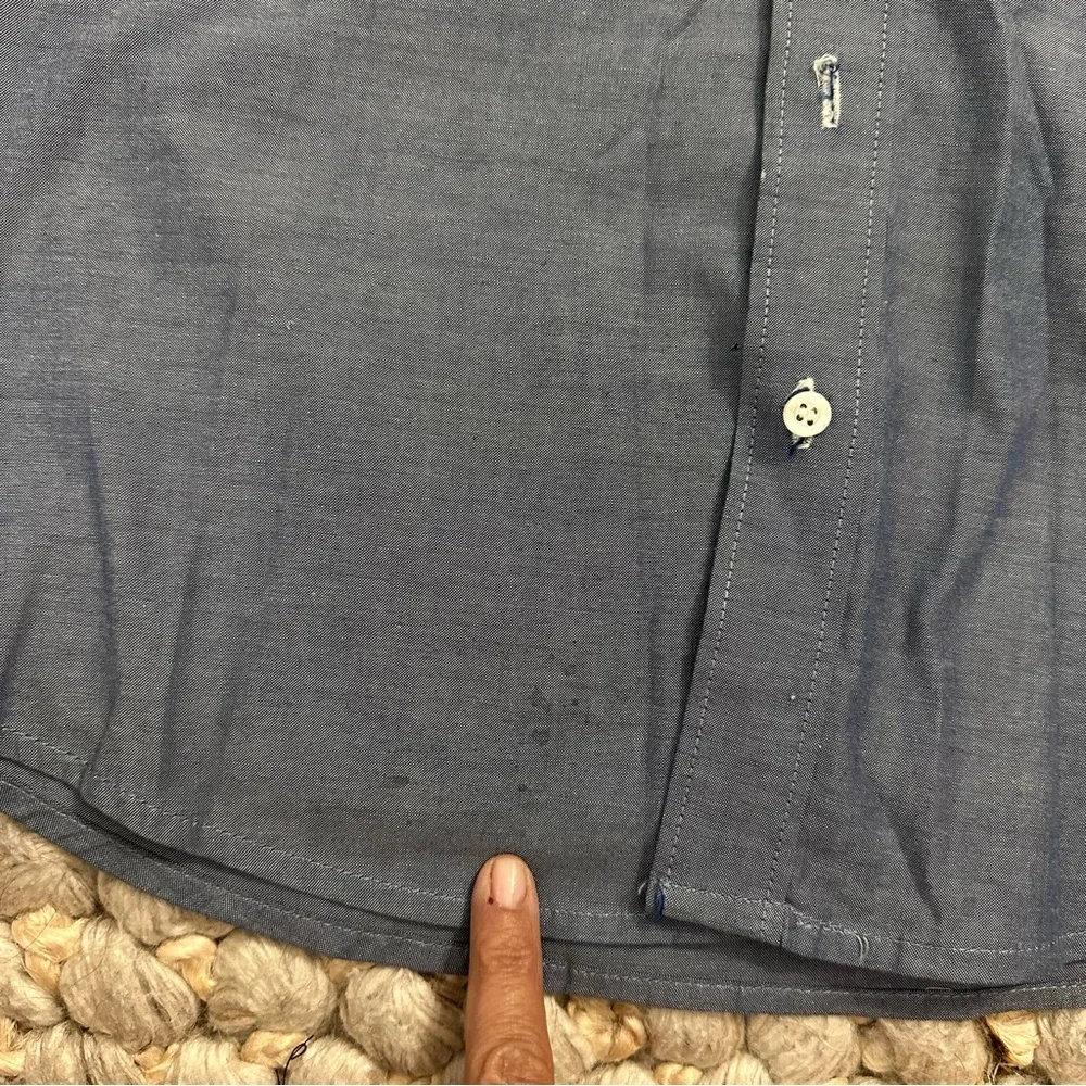 SALE‎ Isaac Mizrahi + more boys dress shirts bundle Blue Check  size 12